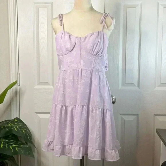 Wild Fable Women's Sweetheart Neckline Mini Slip Dress Size M - Picture 5 of 13